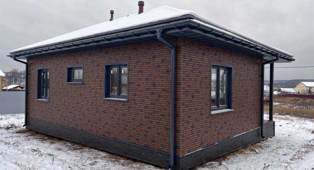 Колено 72 для водосточной трубы Docke Premium, Графит - миниатюра 2