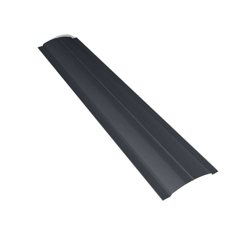 Металлоштакетник ТР-К 110 RAL 7024 серый, 2 м - миниатюра 2
