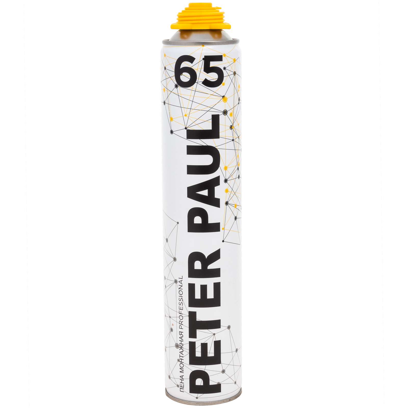 Пена монтажная Peter Paul 65 профессиональная, 900 мл