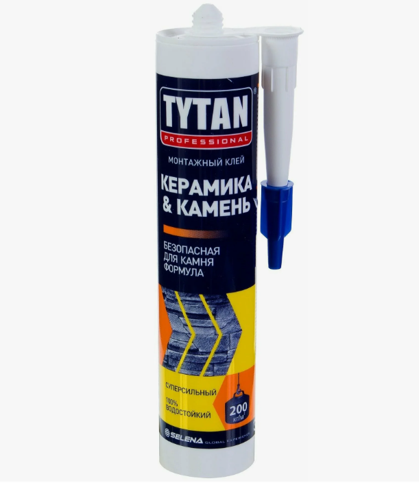 Изображение TYTAN Professional Керамика &amp; Камень клей акриловый монтажный белый 310 мл