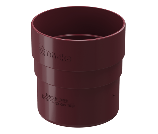 Муфта соединительная DÖCKE STANDARD, красный RAl 3005 - фото 2