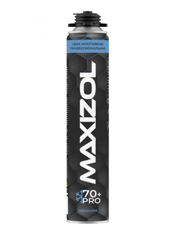 Пена монтажная Maxizol Pro 70+ зимняя