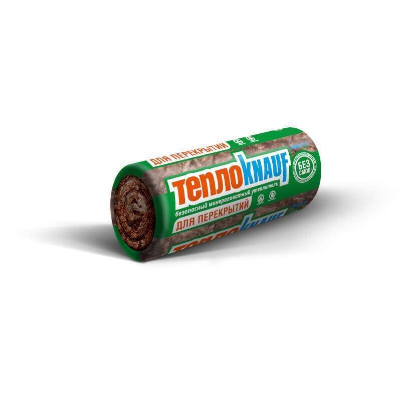 Утеплитель ТеплоКнауф Для ПЕРЕКРЫТИЙ 100x1220x7380 R40MR