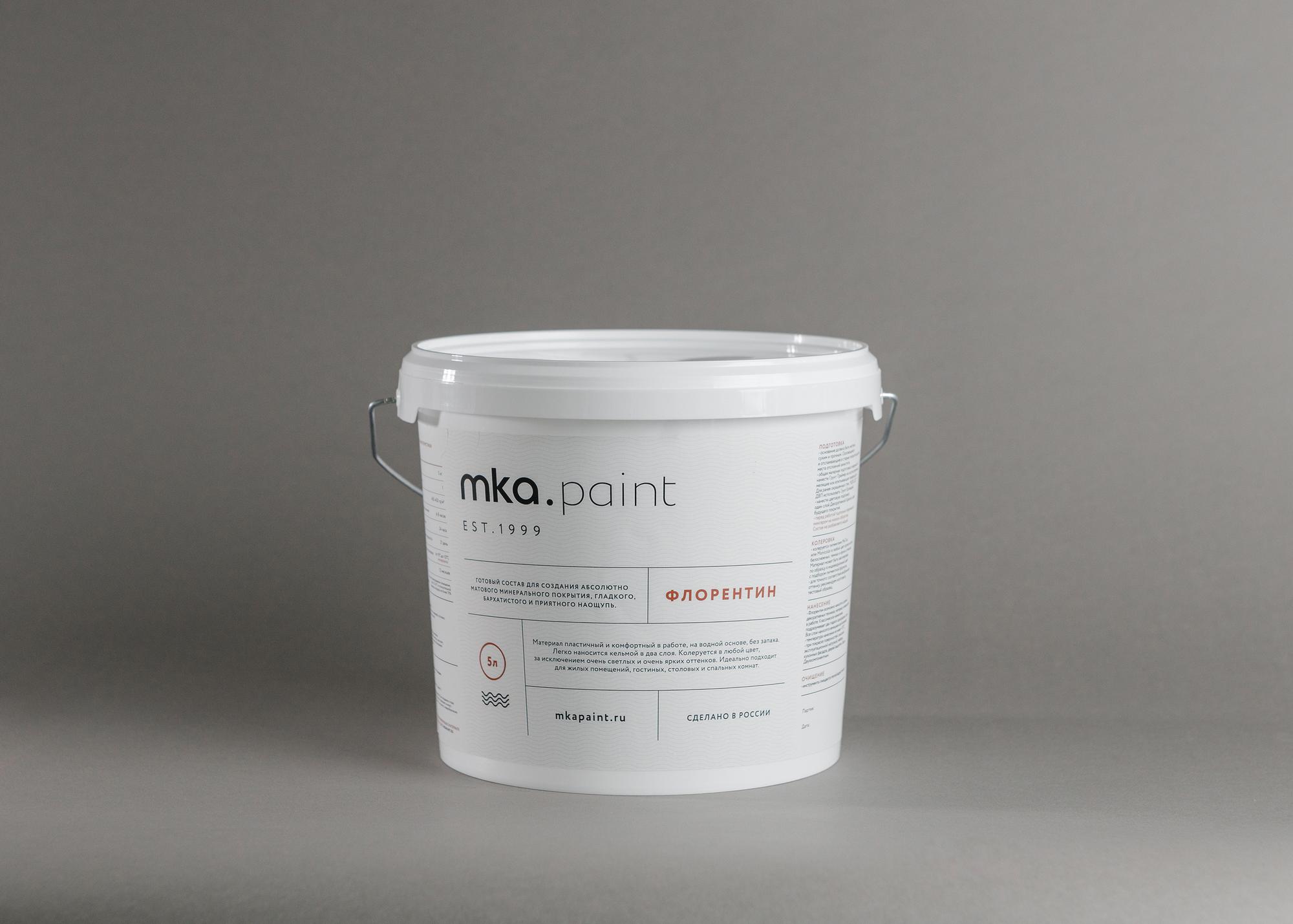 Флорентин готовый состав  mka.paint  для создания матового покрытия