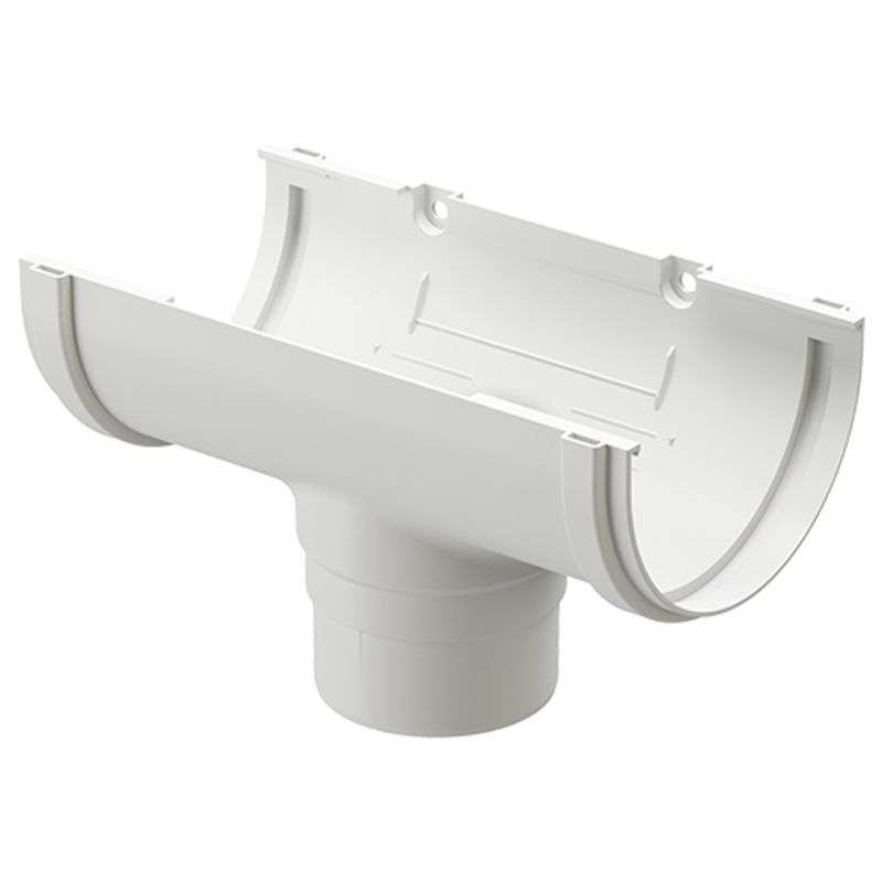Воронка ПВХ DÖCKE LUX, пломбир RAL9003