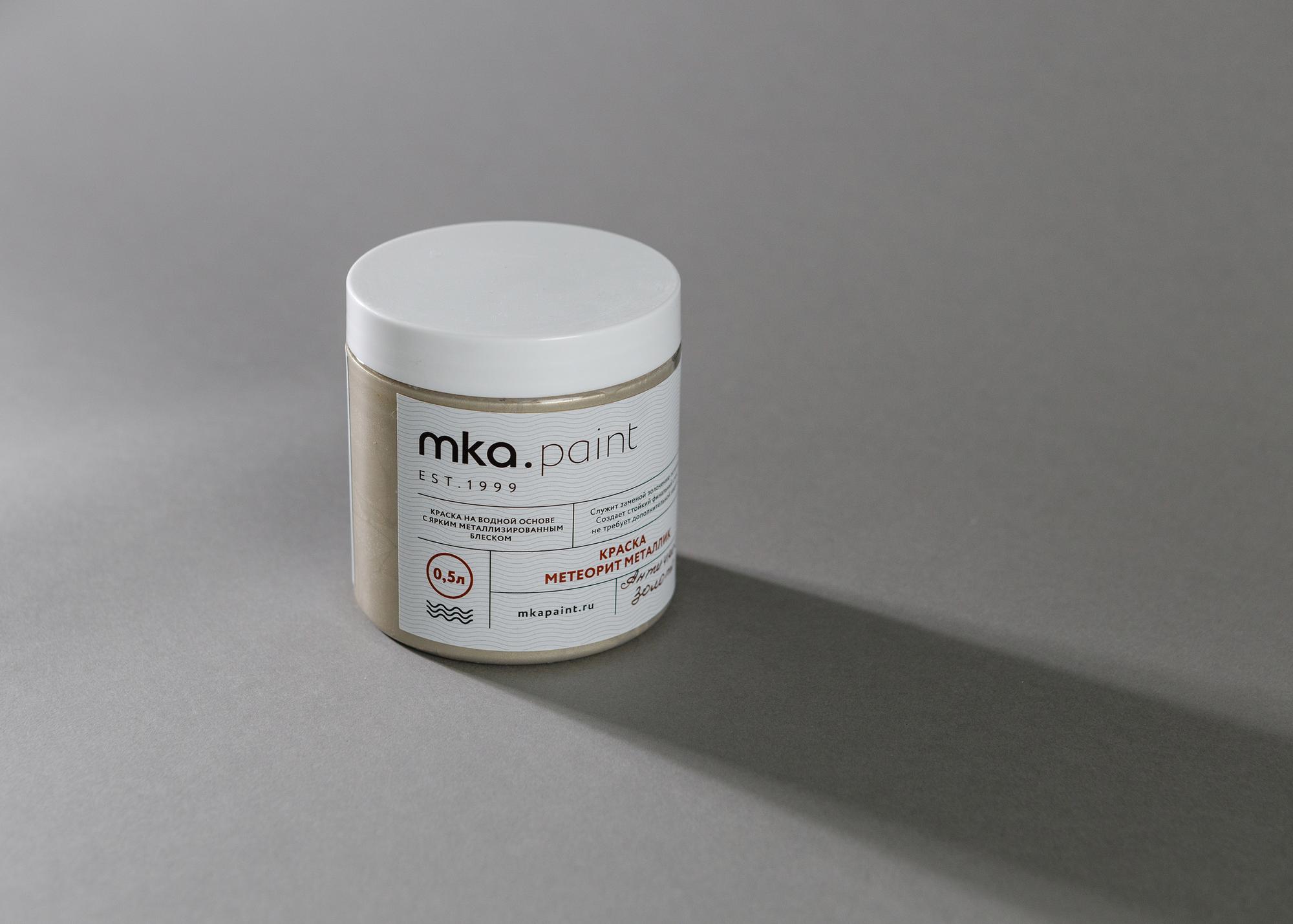 Изображение Краска Метеорит Металлик mka.paint 