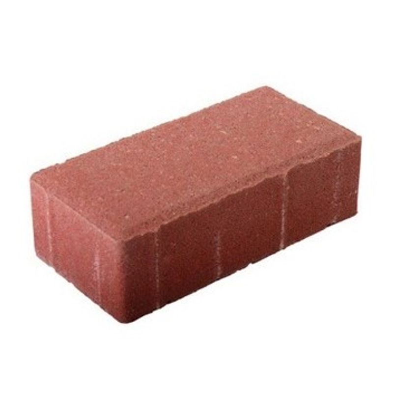 Брусчатка “Кирпичик” 100х200х40 красный