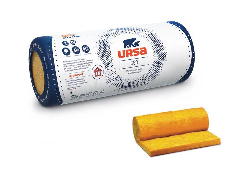 Маты теплоизоляционные URSA GEO M-11 10000х1200х50 мм 2 шт в упаковке