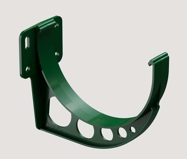 Кронштейн желоба DÖCKE STANDARD, зеленый RAL6005 - фото 2