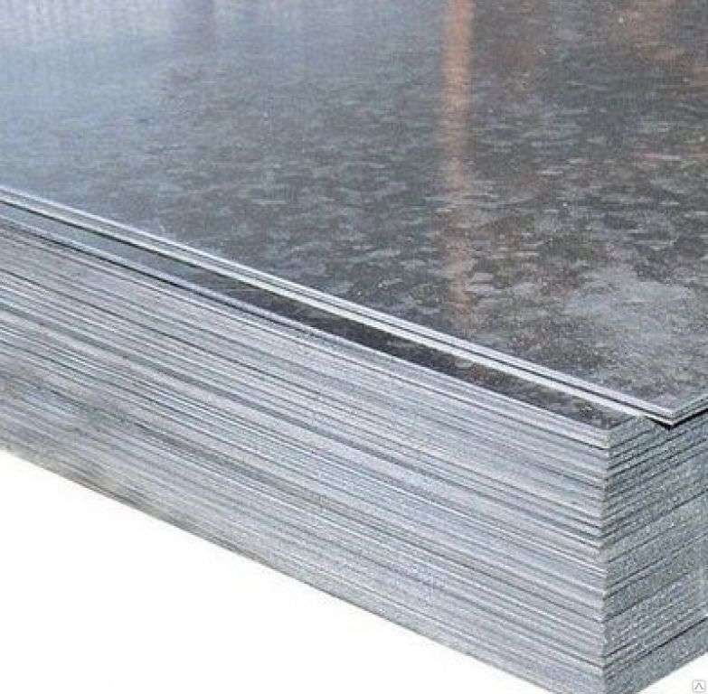 Лист оцинкованный плоский ГЦ 0,5*1250*2500 08пс