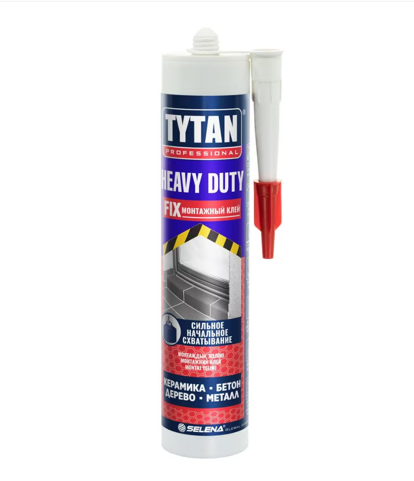 Изображение TYTAN Professional Heavy Duty клей каучуковый монтажный бежевый 310 мл