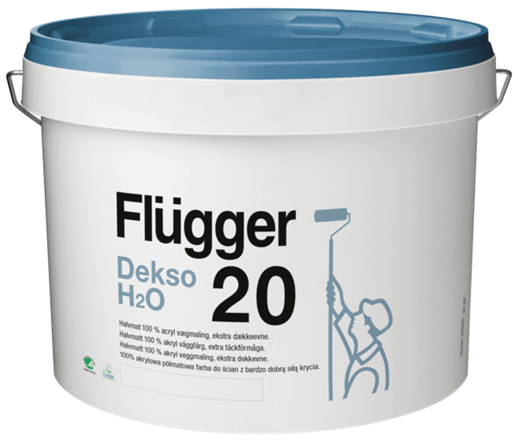 Краска Flügger Dekso H2O 20
