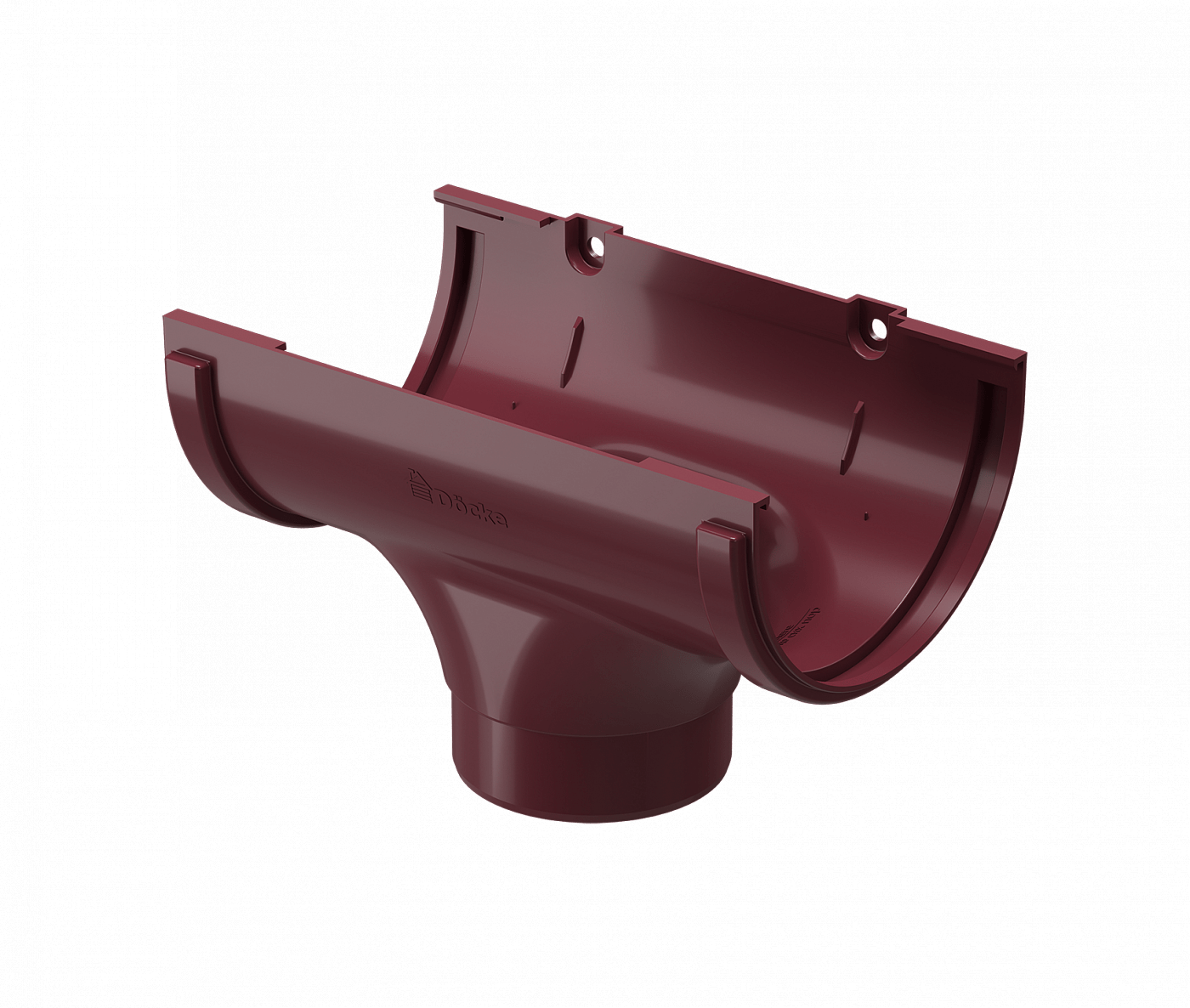 Воронка DÖCKE STANDARD, красный RAL3005