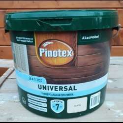 Универсальная лессирующая пропитка Pinotex Universal 9л. - миниатюра 3