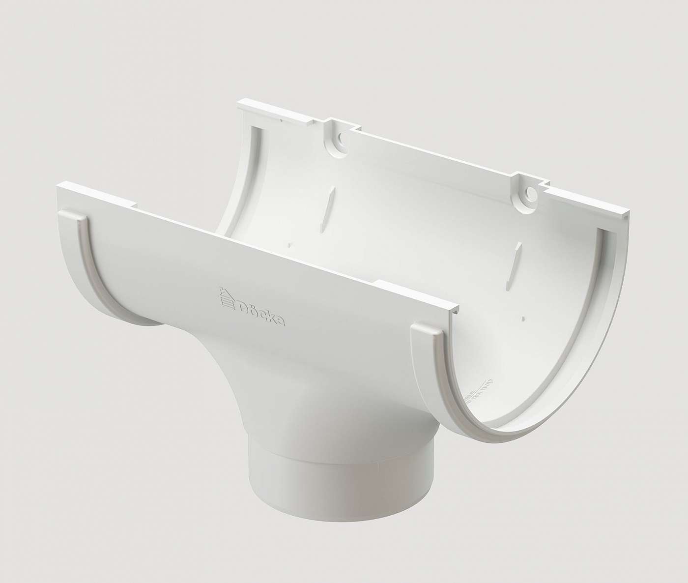 Воронка DÖCKE STANDARD, белый RAL9003
