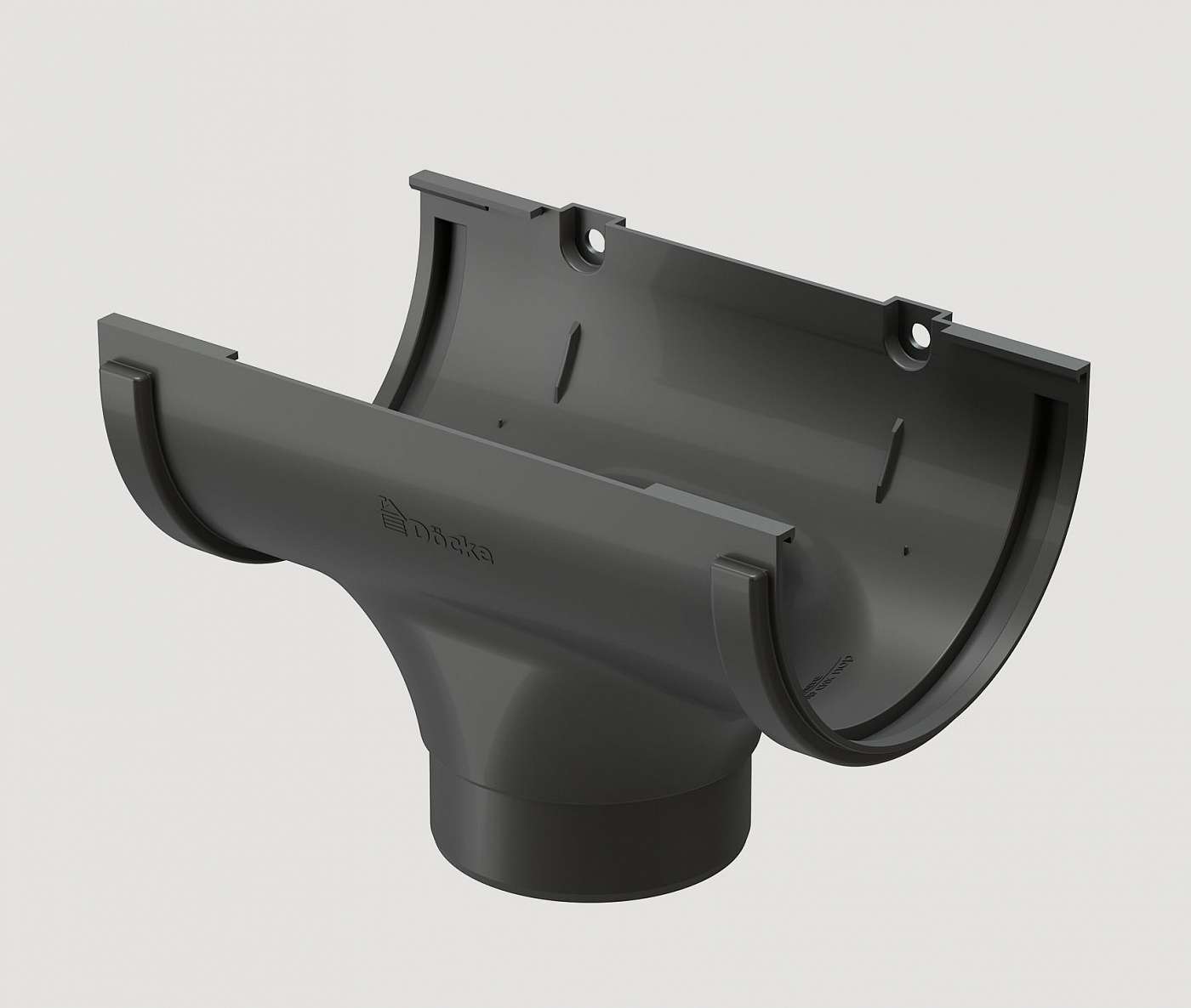 Воронка DÖCKE STANDARD, серый RAL7024