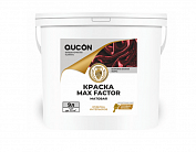 Краска матовая, латексная интерьерная, стойкая к влажной уборке QUCON MAX FACTOR Base 9 л