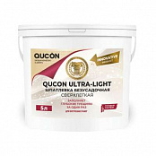 Шпатлевка QUCON ULTRA LIGHT, 5л