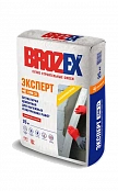 Штукатурка цементная Brozex Эксперт CPM-31 для наружных и внутренних работ, 25 кг
