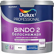 Интерьерная водно-дисперсионная глубокоматовая краска Bindo 2 2,5л.